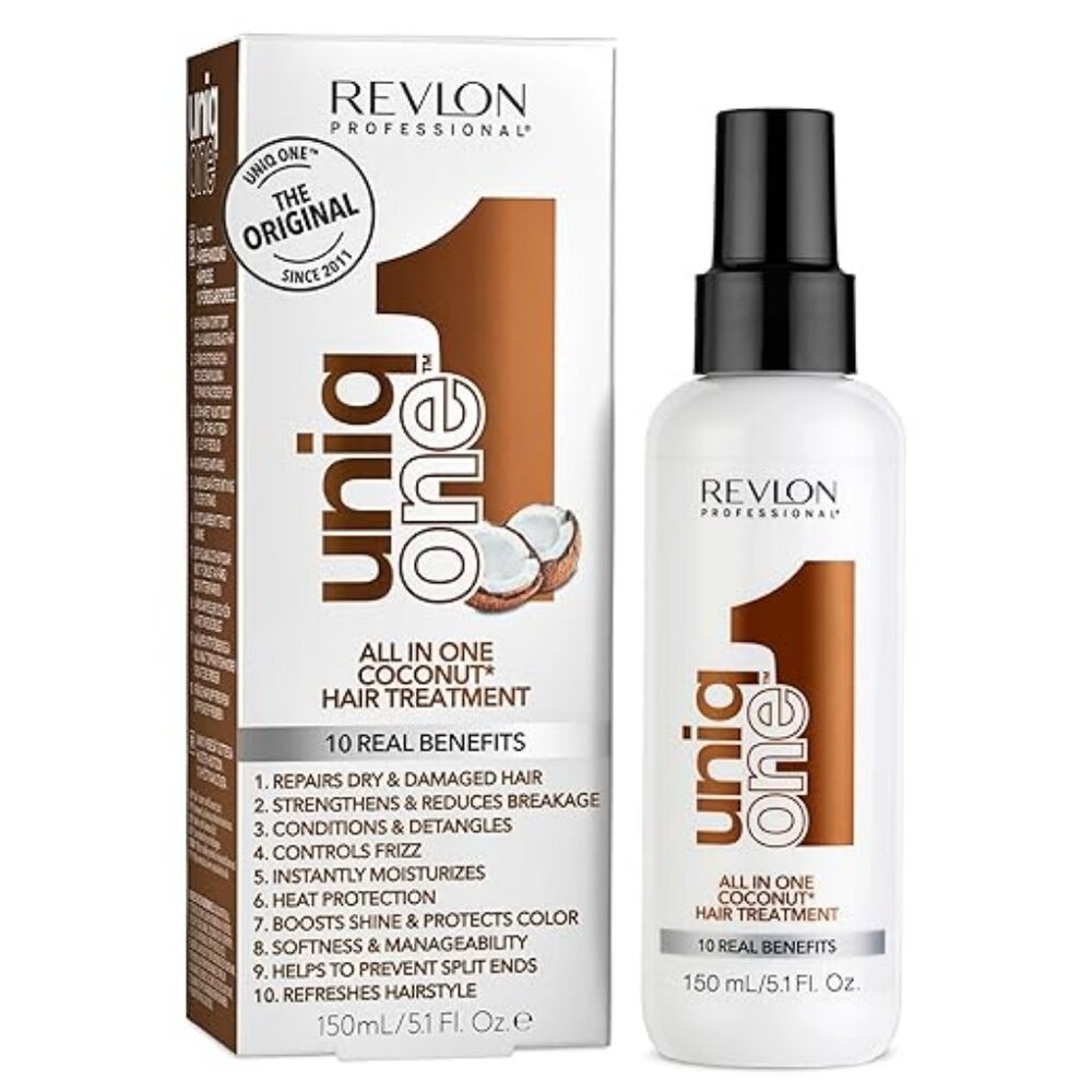 Revlon UNIQONE Coconut Fragrance Hair Treatment, All in One , 5.1 oz.